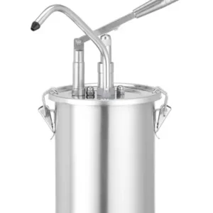 Veilige Betaling Sauspomp Roestvast Staal, Hendi, 4,5L, ø180x(h)420mm