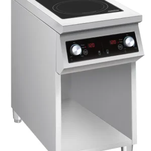 Lage Kosten Combisteel Inductiefornuis | Elektrisch | 2 Kookpunten | 400v | Open Onderstel | 400x700x900mm