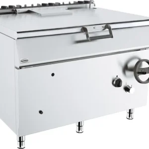 Fabrieksprijs Combisteel Kantelbare Braadpan | Gas | 120L | Vulkraan 230v | 1200x900x900mm