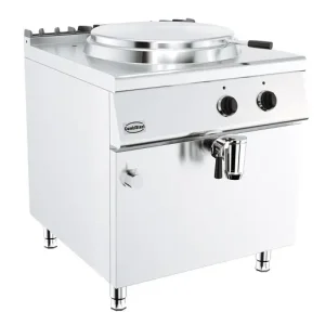 Op = Op Combisteel Kookketel | Elektrisch | Op Onderstel | 60L | Met Aftapkraan