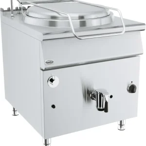Combisteel Kookketel | Gas | 150L | Indirecte Verhitting | Vulkraan + Aftapkraan | 800x900x900mm Veilige Betaling