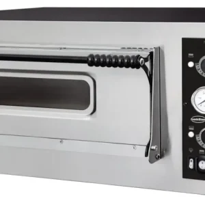 Veilige Betaling Combisteel Pizza Oven | 1×6 Ø320mm | 400V | +500°C | 975x1214x413mm