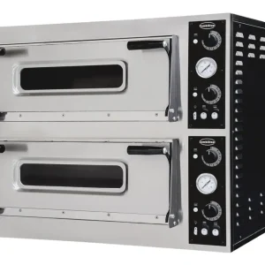Combisteel Pizza Oven | 2x 6 Pizza’s Ø 350mm | 400v | 1100x1314x745mm Hoge Kwaliteit