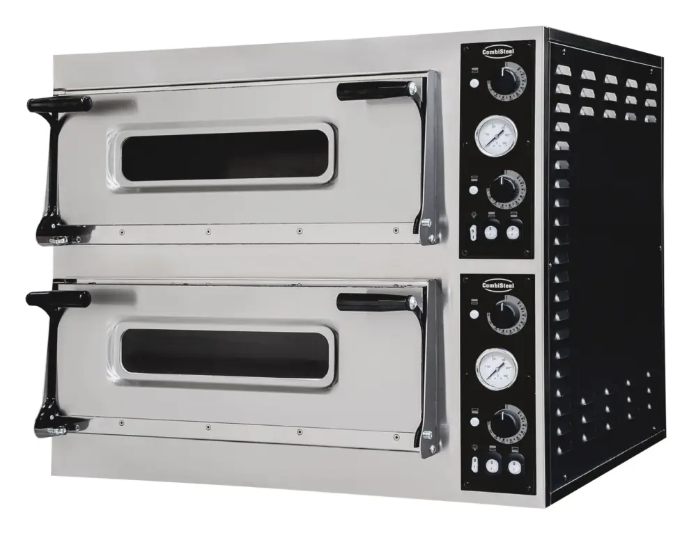 Combisteel Pizza Oven | 2x 6 Pizza’s Ø 350mm | 400v | 1100x1314x745mm Hoge Kwaliteit