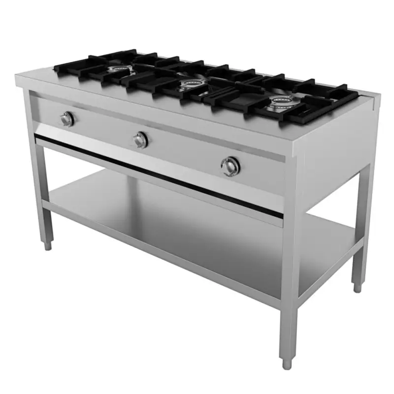 Finale Uitverkoop Pannenkoekentafel 3-pits | Combisteel