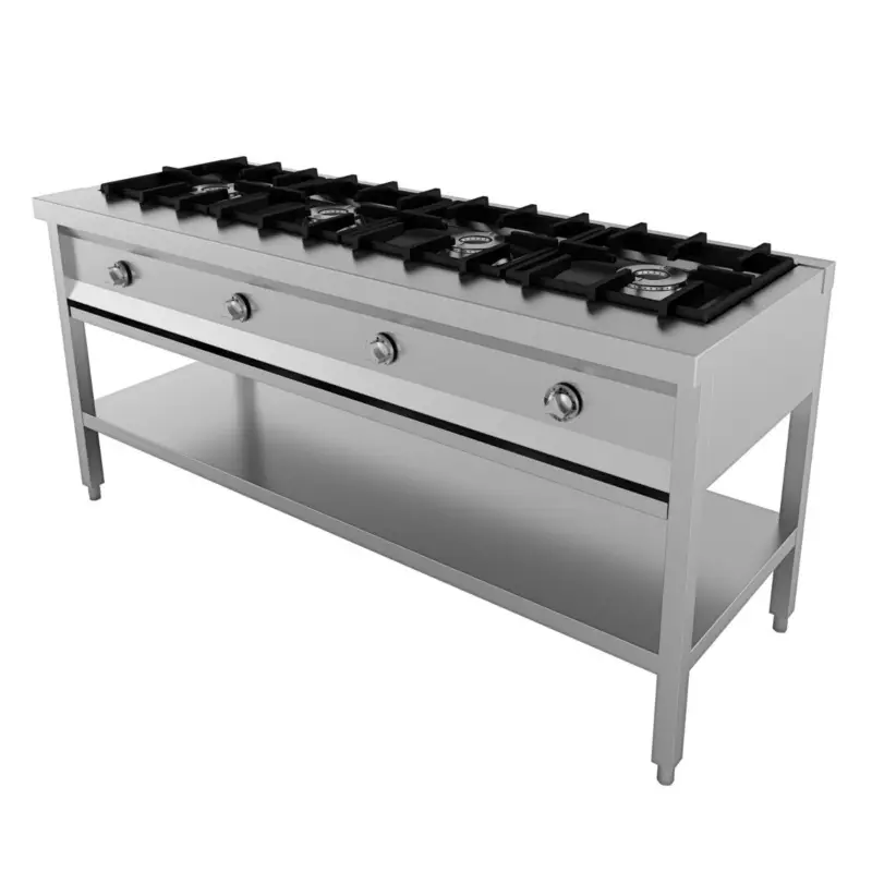 Koop Online Pannenkoekentafel 4-pits | Combisteel