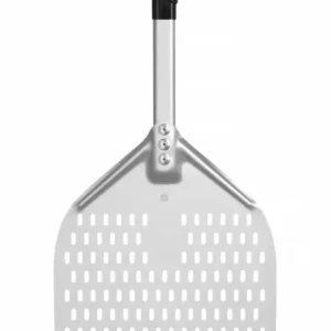 Uitverkoop Pizza Schep Vierkant Geperforeerd Met Korte Handgreep, Hendi, 350x710mm