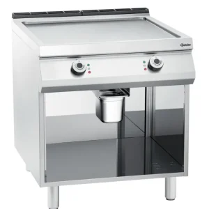 Populair Bartscher Bakplaat Serie 900 | Glad | Elektrisch | 400V | 800x900x900mm