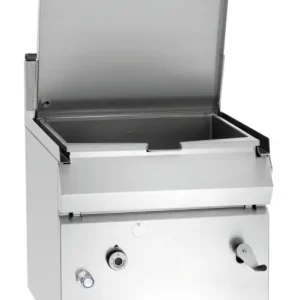 Flitsaanbieding Bartscher Braadpan kantelbaar | Gas | 900 G87 LHK 70L | 22kW | 800x900x900mm
