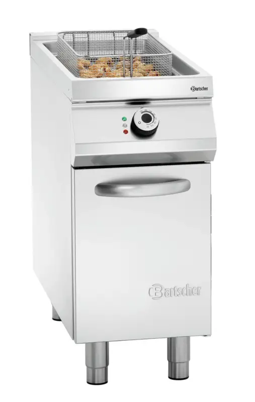 Bartscher Friteuse | SERIE 900 | Elektrisch | 20L | 90°C/190°C | 400V | Aftapkraan | 400x900x900mm Laatste Kans