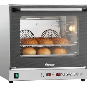 Snelle Levering Bartscher Heteluchtoven AT90-DIG | 230V | 2,67kW | Touchbediening | 4 platen | 595x615x580mm