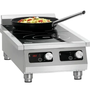 Gereduceerde Prijs Bartscher Inductiekookplaat | 3500W | 400V | 430x865x235mm