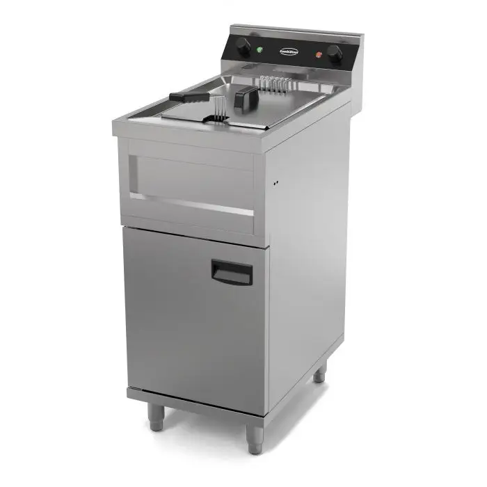 Direct Beschikbaar Combisteel Friteuse | ENTRY 700 | Elektrisch | 12L | Aftapkraan | 6kW | 400V | 400x700x850mm
