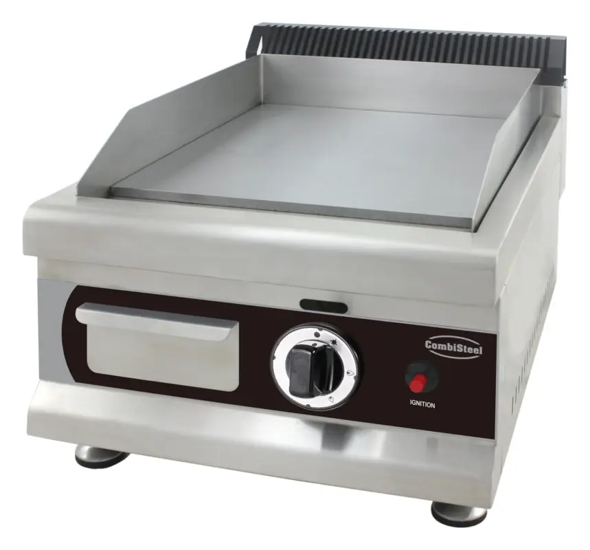 Koopje Combisteel Gas Bakplaat | Propaan | Glad | 3kw – 400x575x365mm