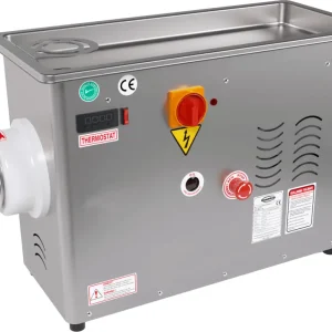 Betrouwbaar Combisteel Gehaktmolen | Mes N°22 (Ø220mm) | 450kg/u | Gekoelde Vaste Kop | 400v | 390x870x570mm