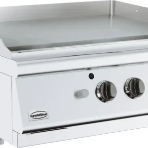 Combisteel Bakplaat | Gas | Chroom | 13kw | Glad | 800x700x300mm Speciale Aanbieding
