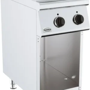 Combisteel Bakplaat | Open Onderstel | 400v | Chroom | Glad | 400x700x900mm Gratis Retour