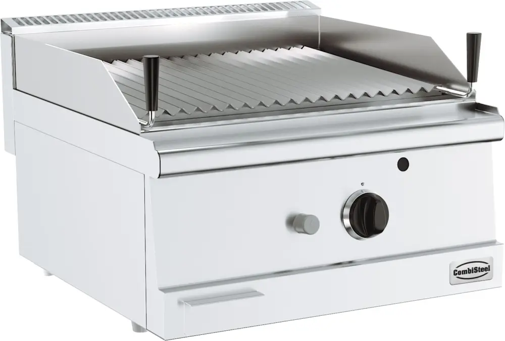 Combisteel Base 600 Lavasteen Grill | Gas | 8.5kW | 600x600x300mm Snelle Levering
