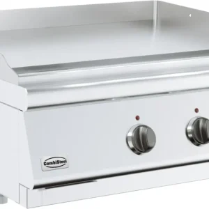 Combisteel Base 700 Bakplaat | Elektrisch | Chroom | Glad | 7.2kW | 400V | 800x700x300mm Seizoensaanbieding