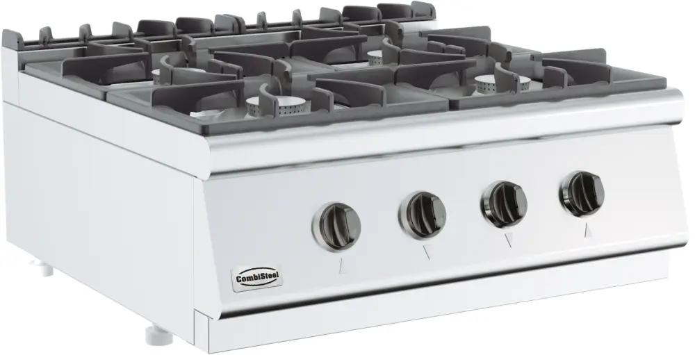 Gratis Retour Diamond Base 700 Gas Kooktoestel | 4 Branders | 4x 6.5kw | 800x700x300mm