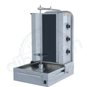 Dibeksan | Dmae 203 Elektrische Doner 3 Brander Onder Motor Kebab Shoarma Grill Gratis Retour