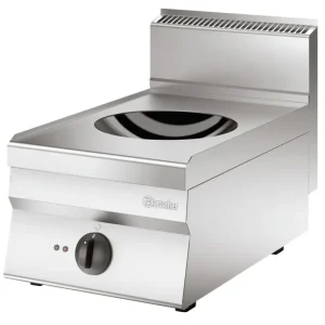 Laatste Versie Bartscher Inductiewok | 1 brander | 400V | 400x650x295mm