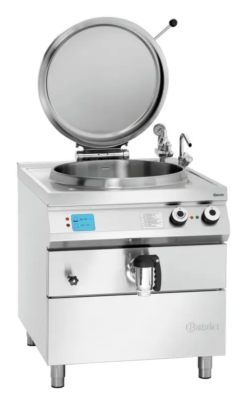Bartscher Kookketel | Elektrisch | 100L | Automatische Vulstandcontrole | 16kW | 800x900x900mm Merkproduct