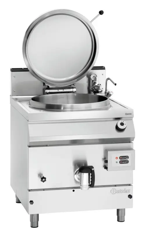 Superprijs Bartscher Kookketel | Gas | 135L | Automatische vulstandcontrole | 21kW | 800x900x900mm