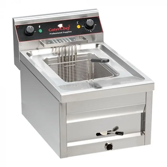 Koop Vandaag 508112 - Friteuse 12 Liter CATERCHEF