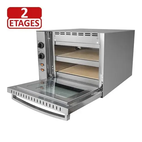 Exclusieve Aanbieding 688175 - Pizza oven 2 etages CATERCHEF