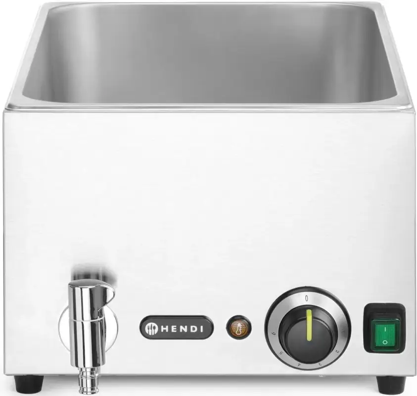 238912 - HENDI Bain-marie met afvoerkraan - 576x334x(h)241 mm Lage Prijs