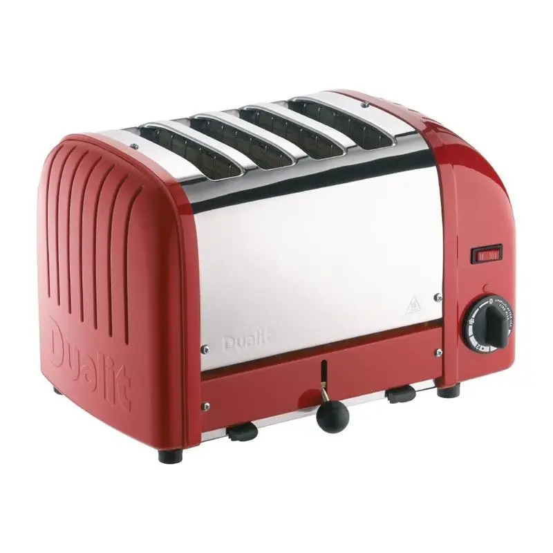 Favoriet GD394 - Dualit Vario broodrooster 4 sleuven rood 40353