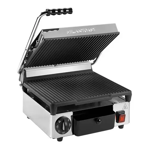Beperkte Voorraad contactgrill |geribbeld-geribbeld|