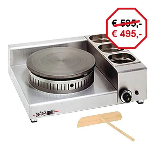 crêpe bakapparaat |Ø40cm| Actieprijs