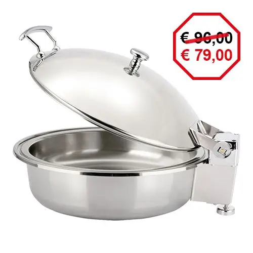Op = Op chafing dish Ø36cm
