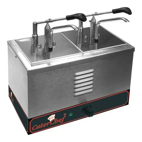 sauzen warmer m/dispenser Laatste Versie