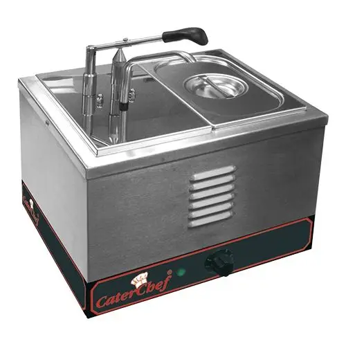 Dagaanbieding sauzen warmer m/dispenser