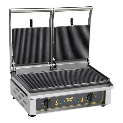 Korting contactgrill |geribbeld-geribbeld|