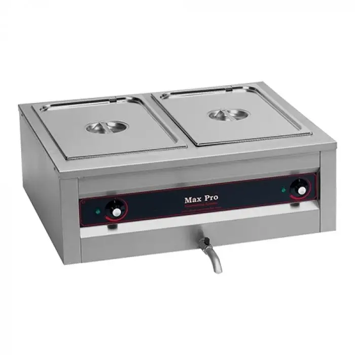 Bain marie van Max ProAfm : (B x D x H): 74,5 x 65,5 x 30,5 cm Direct Verzonden