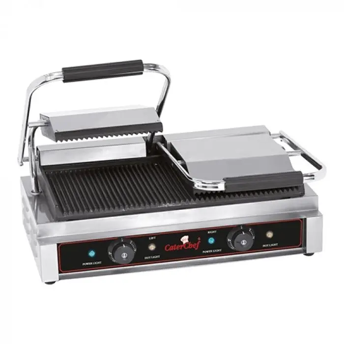 688415 - Contactgrill 3600 Watt CATERCHEF Betrouwbaar