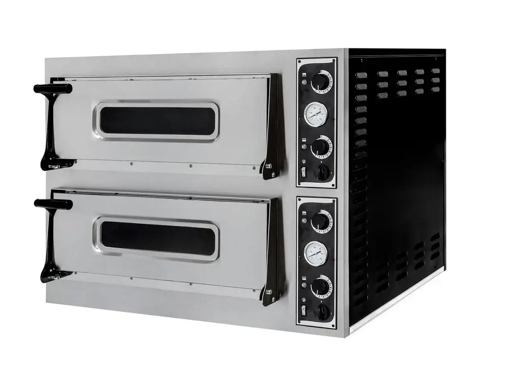 HENDI - Pizza oven - BASIC - 44 - 2 kamers - 400V - 9400W Flitsaanbieding