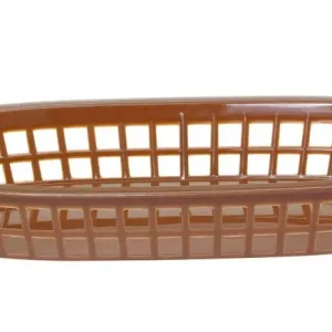 Aanbieding HENDI - Serveermanden - Fastfoodstijl - Bruin - 6 stuks 275x175x38 mm