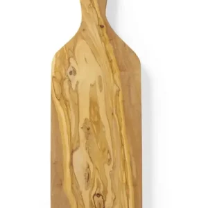 Premium HENDI - Serveerplank - Olijfhout - Met handvat - 400x140x18mm