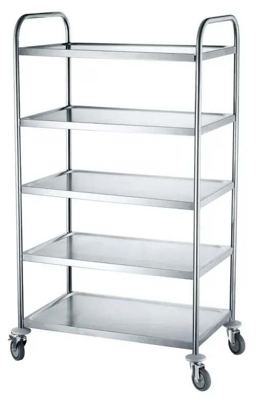 Premium HENDI - Serveerwagen - 5 bladen - Onbekend - Onbekend - 1 stuk 905x585x1545mm