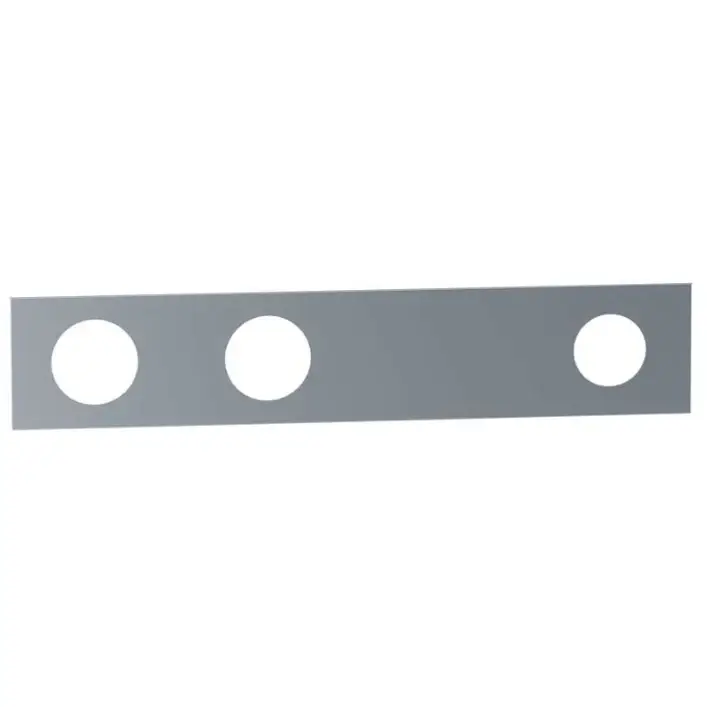 Tijdelijk Beschikbaar VOLA Afdekplaat 3-gats 309/231 x 60 gaten Ø39 mm en Ø39/Ø30mm 5003 / 5003B / 5003K