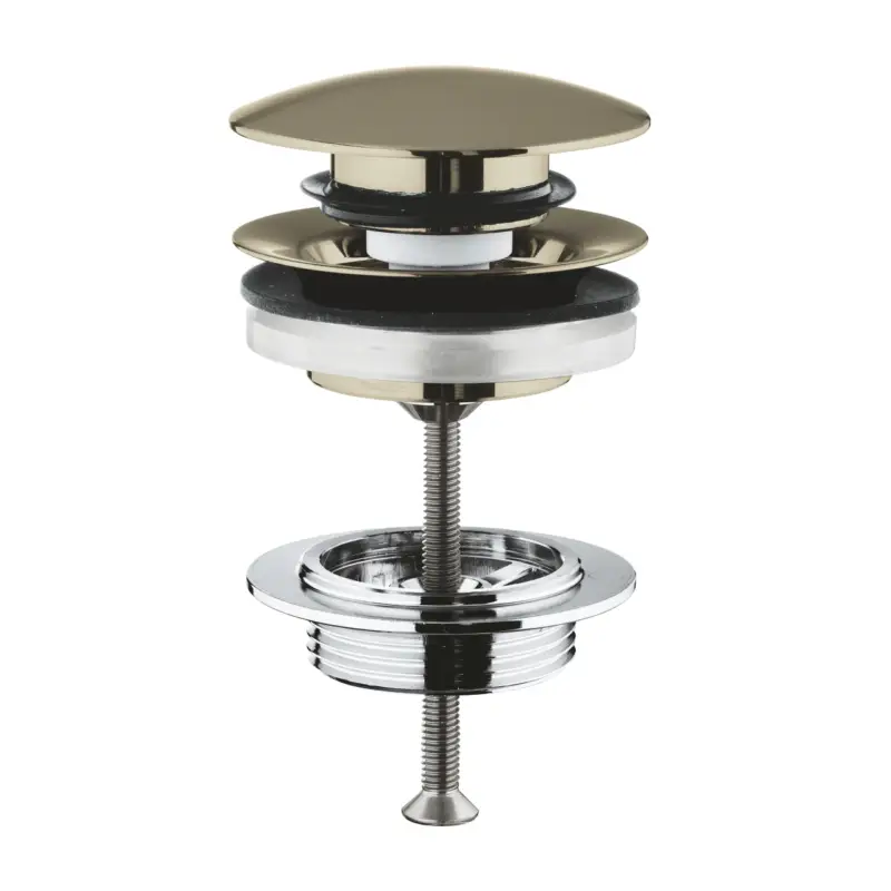 Grohe Afvoergarnituur Push Up Nickel (Geborsteld) Korting