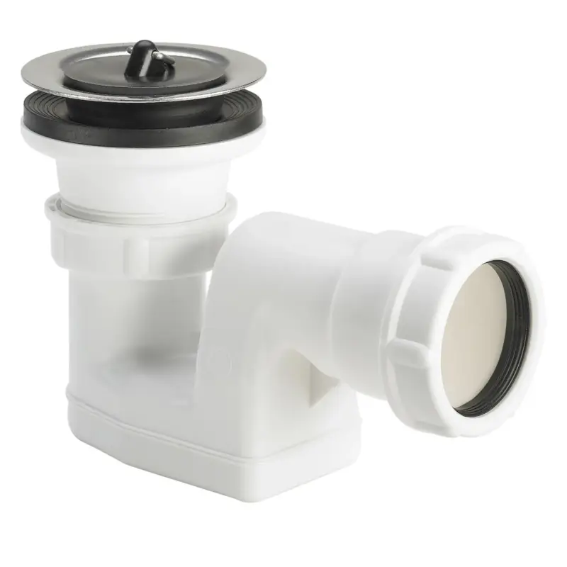 Viega douchebakafvoer compleet voor douchebak met gat 52mm chroom Hete Deal