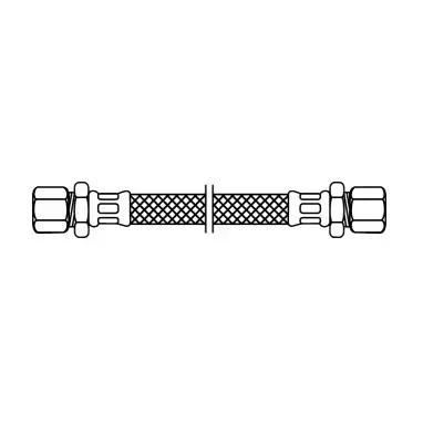 Neoperl Flexibele aansluitslang knel x knel 10mm x 15mm 50cm Snelle Levering