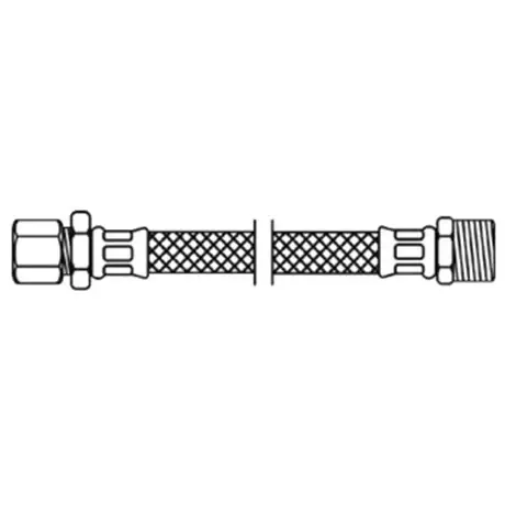 Op = Op Neoperl Flexibele aansluitslang knel x buitendraad 12mm x 3/8 35cm