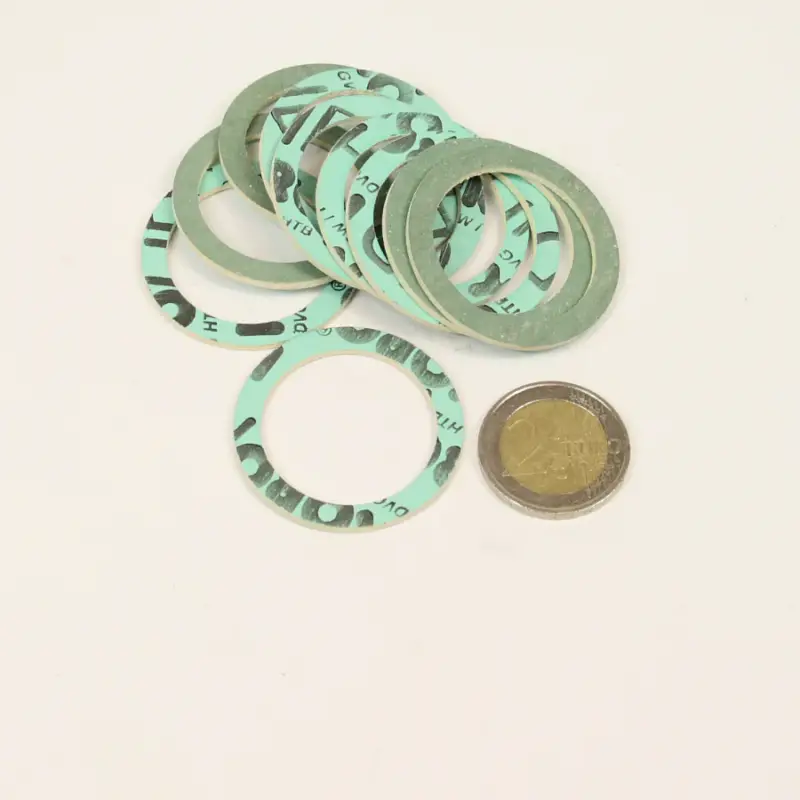Set van 10 fiberringen / pakking 5/4 Fabrieksprijs